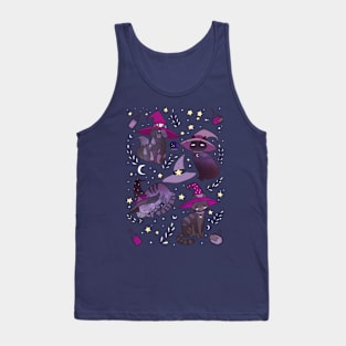 Cute magical witch cats Tank Top